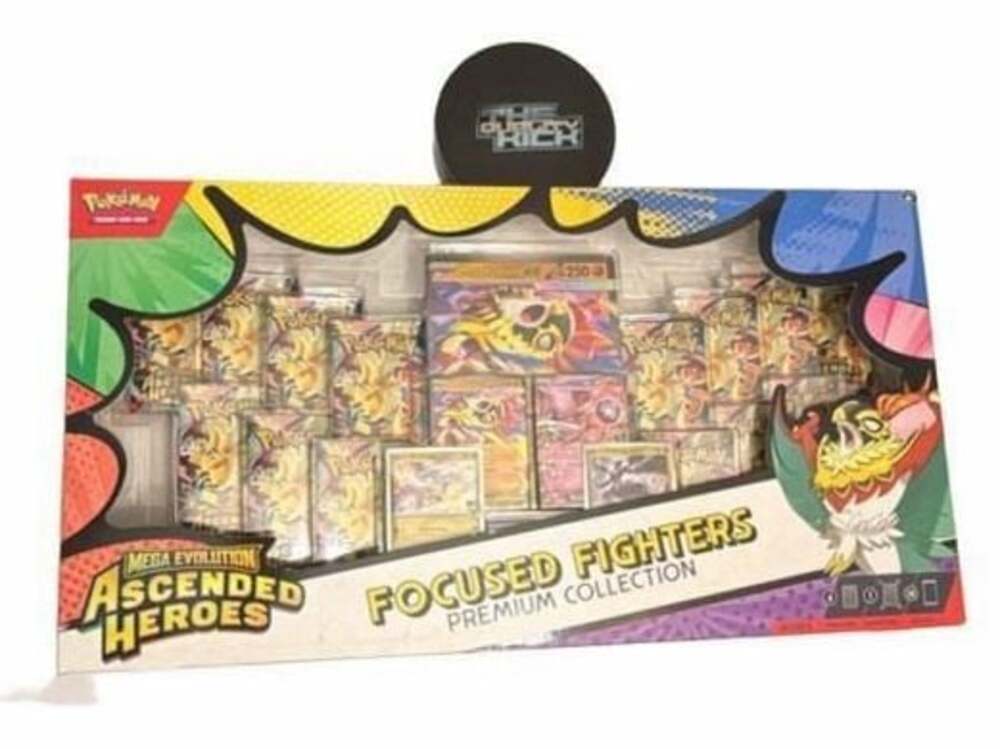 POKEMON TCG Ascended Heroes Focused Fighters Premium Collection New